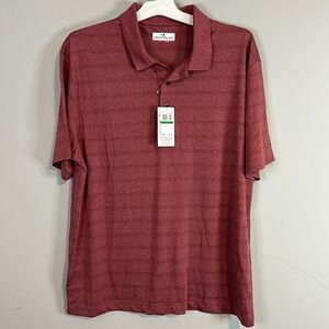 Men’s Grand Slam Performance Button Pullover Work Polo NWT